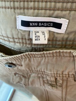 Pantalon cargo vintage MANGO