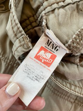 Pantalon cargo vintage MANGO