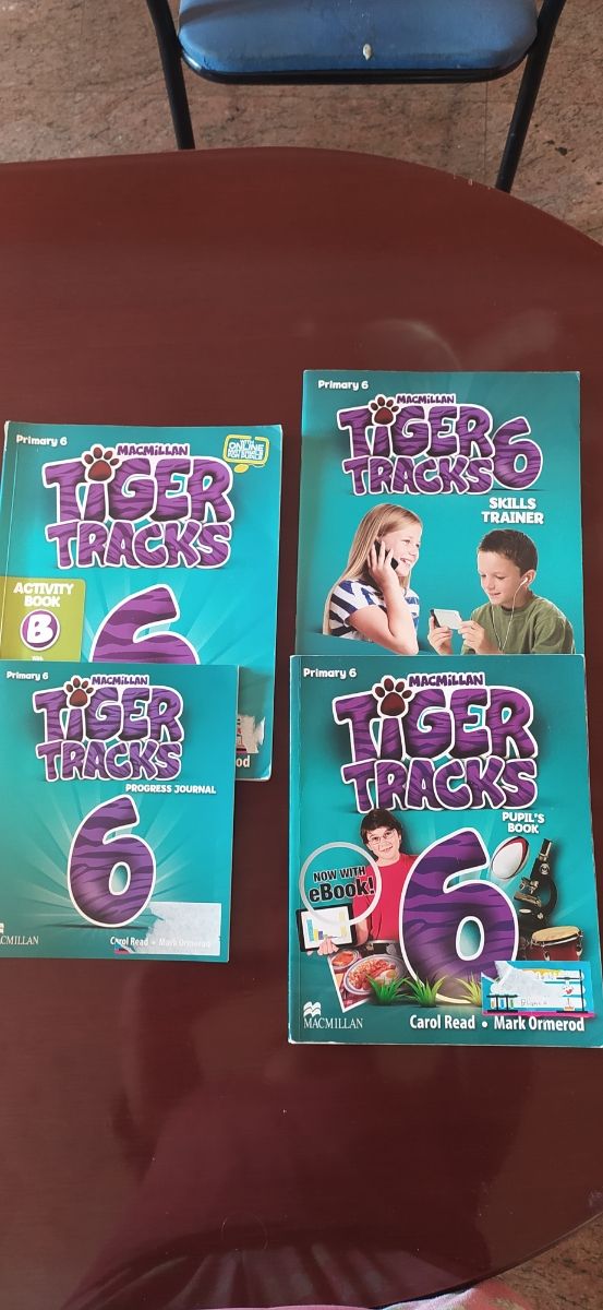 Libros de inglés 6 primaria Tiger Tracks