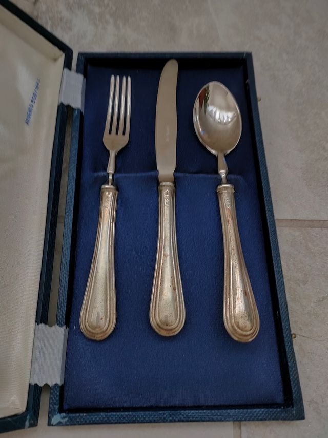 Set posate argento Solingen