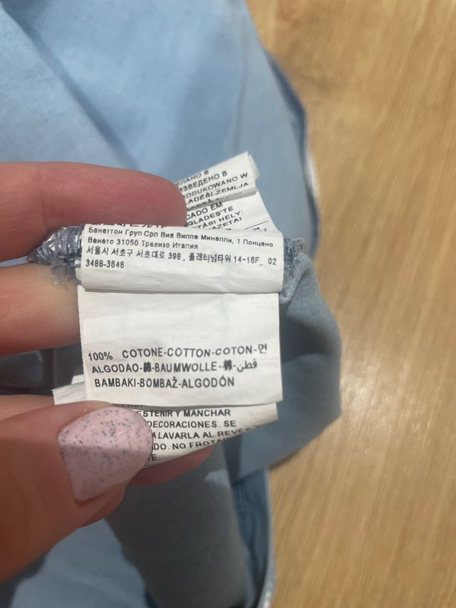 Mono vaquero niña Benetton talla 11-12 años (2XL)