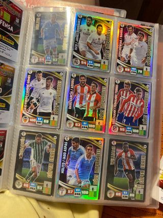 Cromos adrenalyn 2015-2016 futbol
