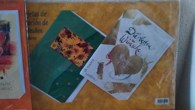 Lote de 24 tarjetas de felicitaciones cumpleaños