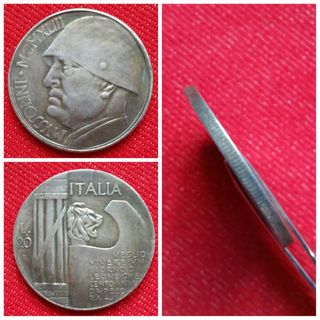 Moneta 20 lire 1943 Mussolini - Riproduzione