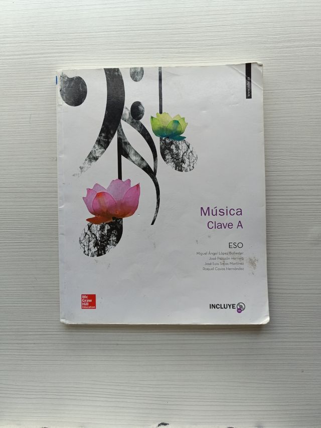 Libro de texto música clave A ISBN 9788448195816