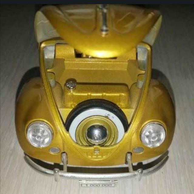 Miniatura wolksvagen escarabajo 
