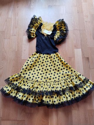 Vestido flamenca niña