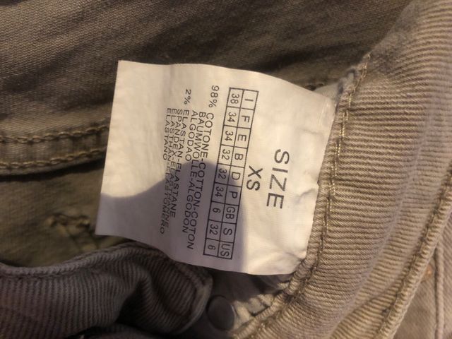 Pantalón tejano chica XS