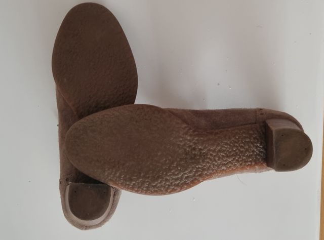 Zapato ante abotinado mujer 38