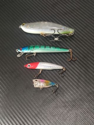 Señuelos de pesca spinning