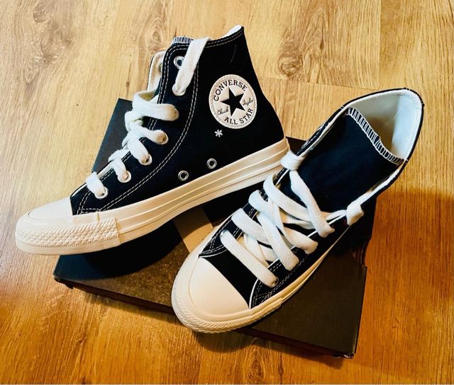 Converse talla 37 negras nuevas