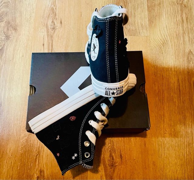 Converse talla 37 negras nuevas