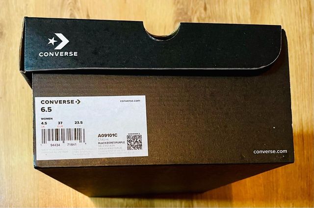 Converse talla 37 negras nuevas