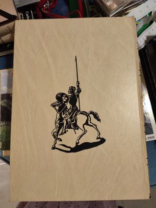 "Don Quijote" en dos tomos