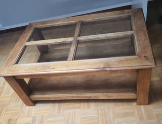 Mesa madera de roble.