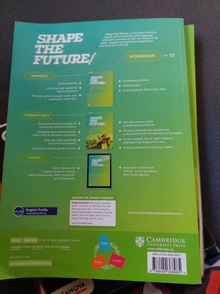 Inglés 1o Bachillerato Cambridge. Shape the Future