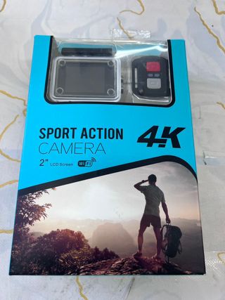 sport action camera 4k sin usar