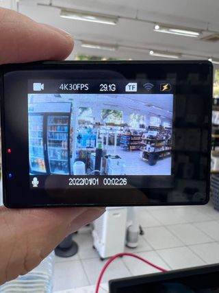 sport action camera 4k sin usar