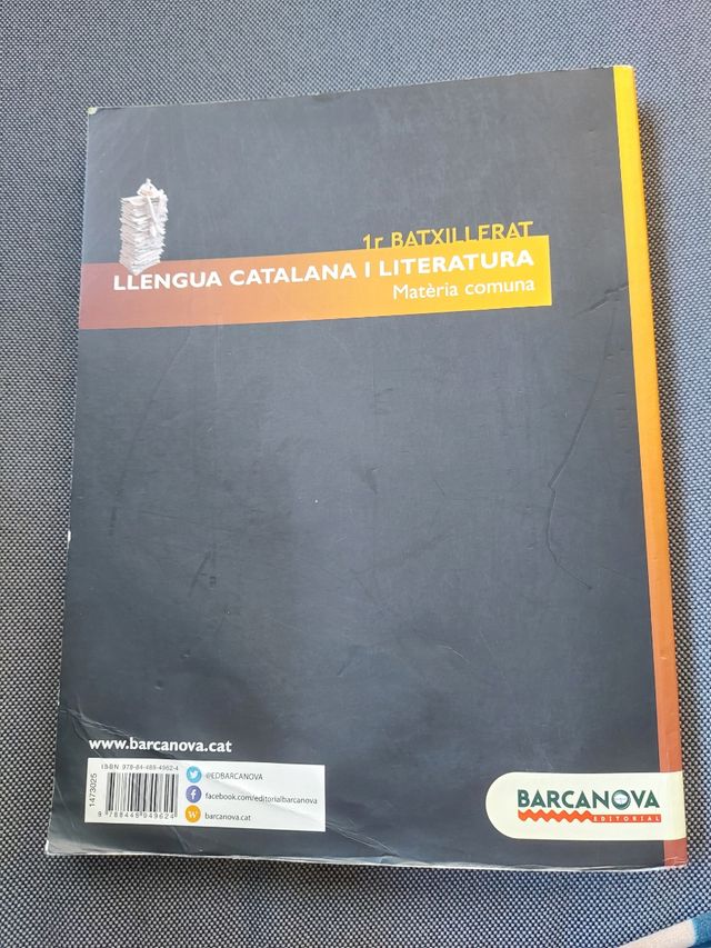 Catalán 1o Bachillerato Barcanova