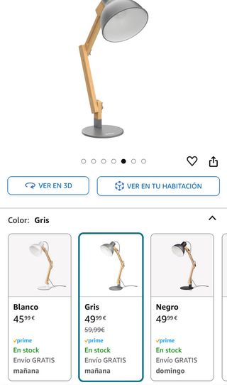 Lámpara de mesa Tomons