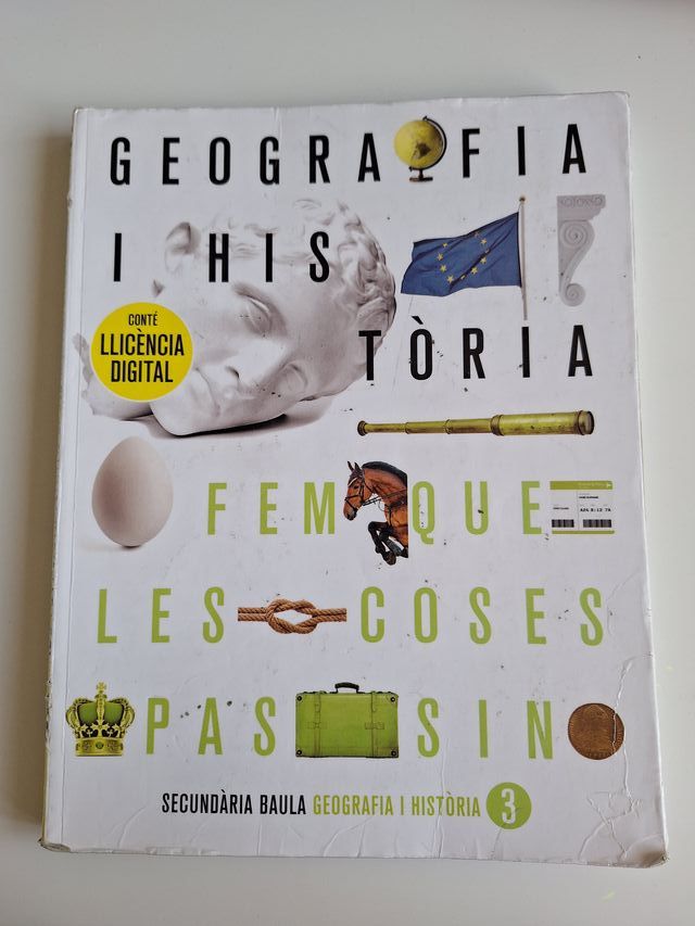 Llibre text "Fem que les coses passin" 3 ESO