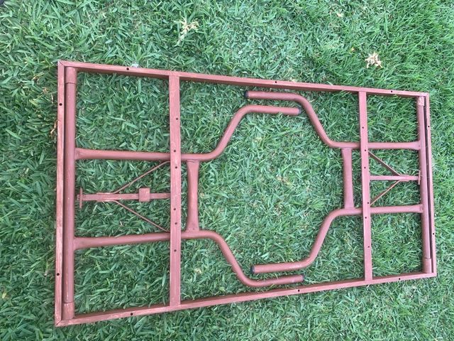 Estructura mesa plegable