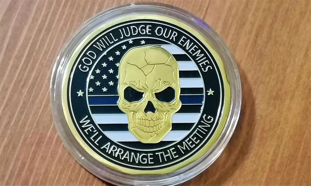 Moneda Liberty., Replica. NO PLATA.