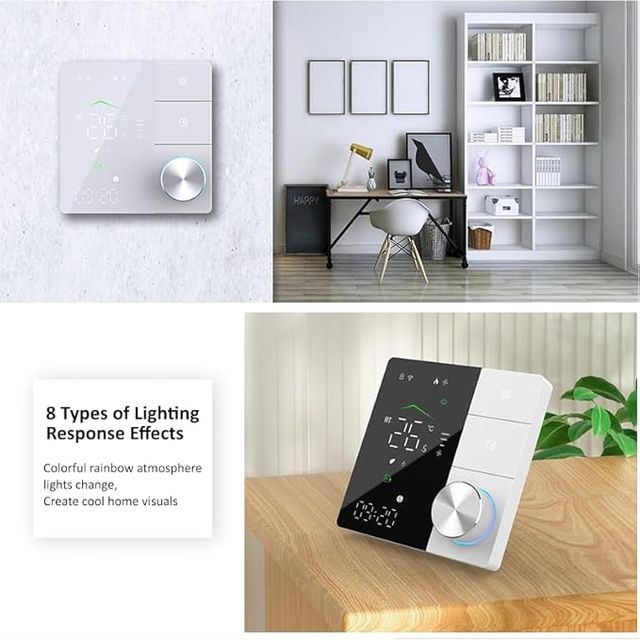 Termostato BecaSmart BHT-18-GCLW