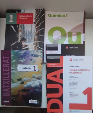 libros 1 bachillerato 