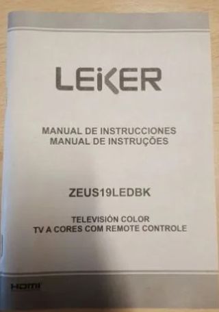 Tv LEIKER 19pulgadas