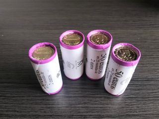Rollos monedas 2€ España 2023/24