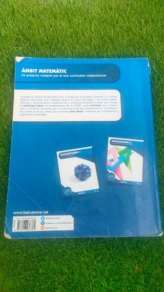 Libro matemáticas 3ESO barcanova