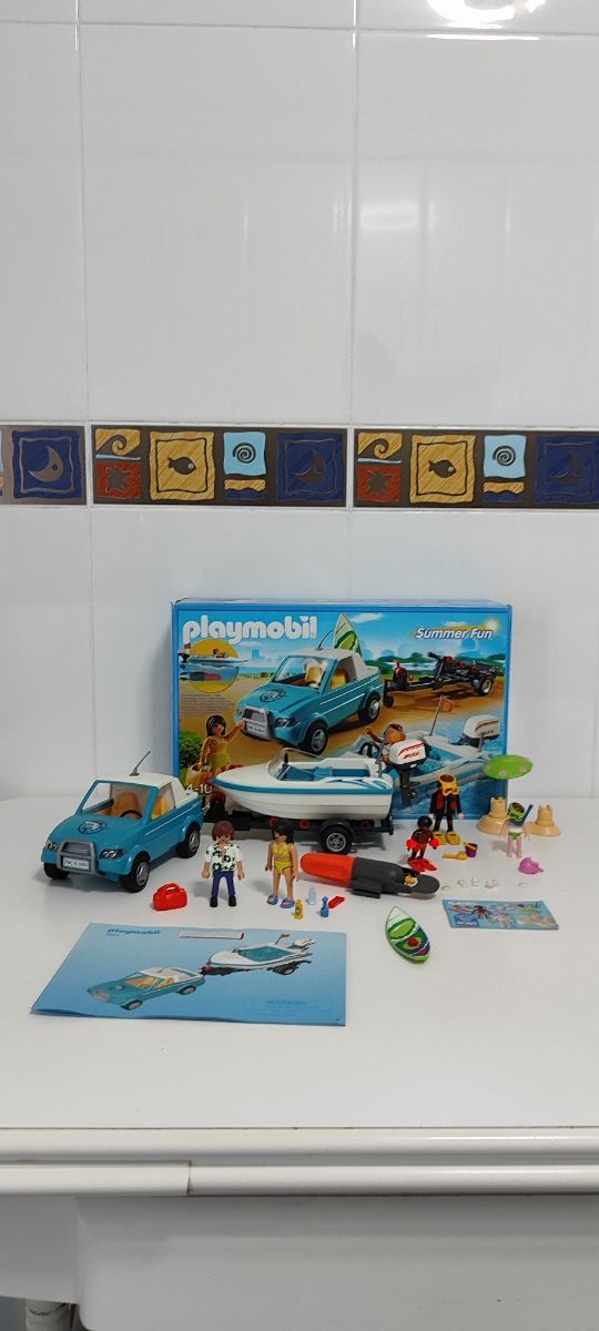 Coche con lancha Playmobil 6864 9085