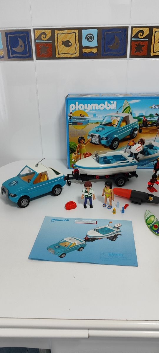 Coche con lancha Playmobil 6864 9085