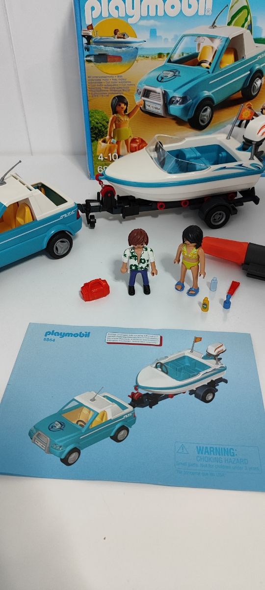 Coche con lancha Playmobil 6864 9085