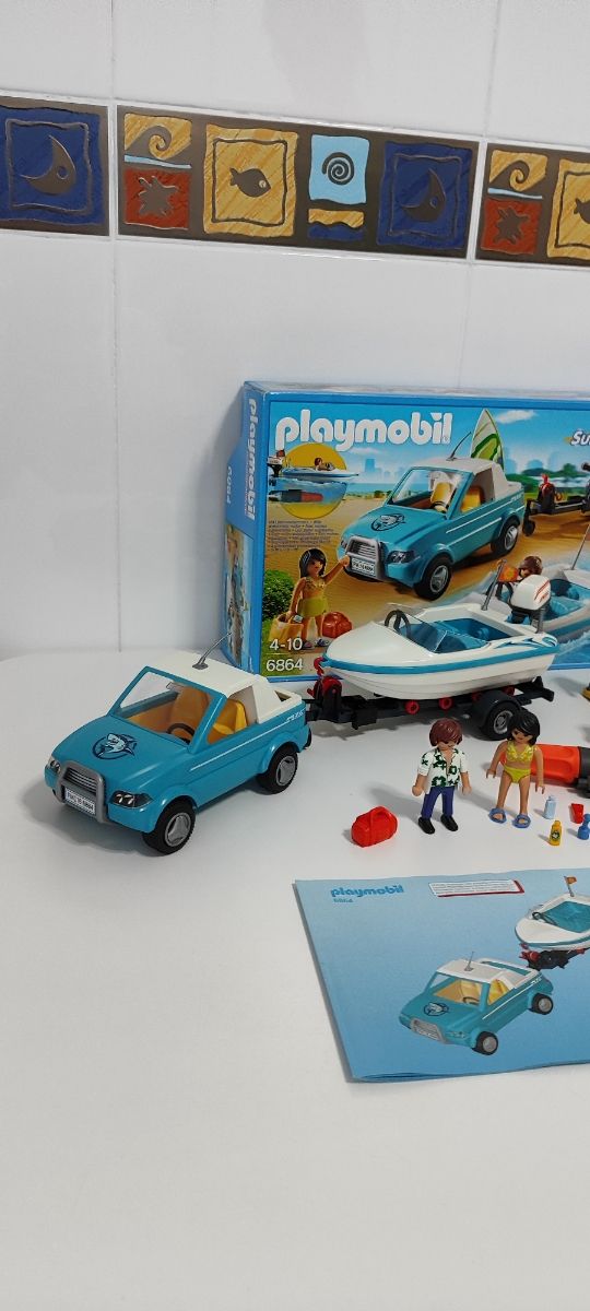 Coche con lancha Playmobil 6864 9085