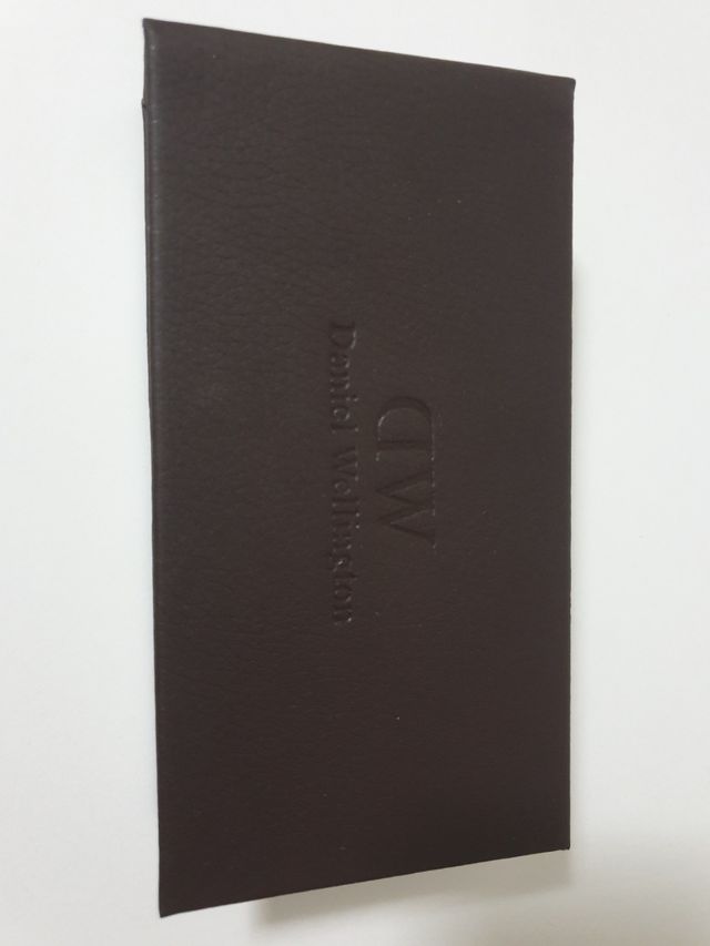 Daniel Wellington scatola box custodia