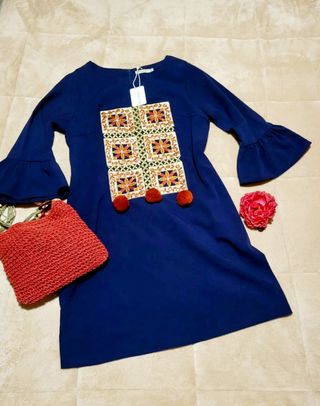 👩🏻 Vestido Bordado Señora
