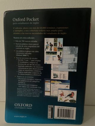 Diccionario inglés Oxford Pocket