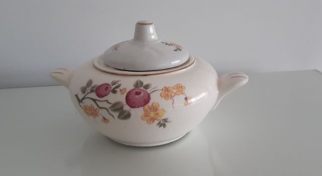 Mini vajilla juguete loza vintage