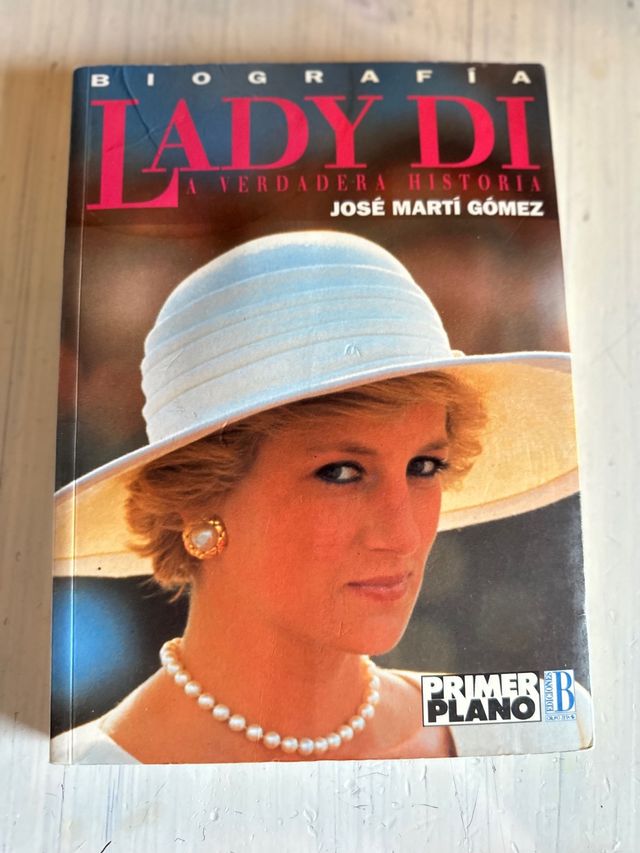 Libro biografía de Lady di