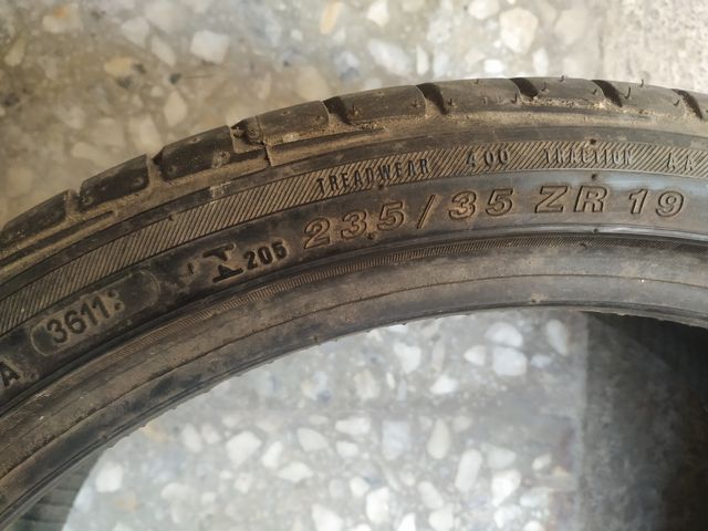 Llantas de 19 con 6 neumaticos nuevos