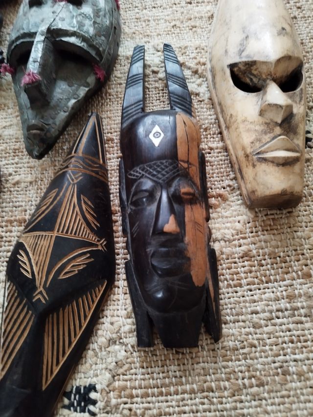 Lote mascaras africanas Mali