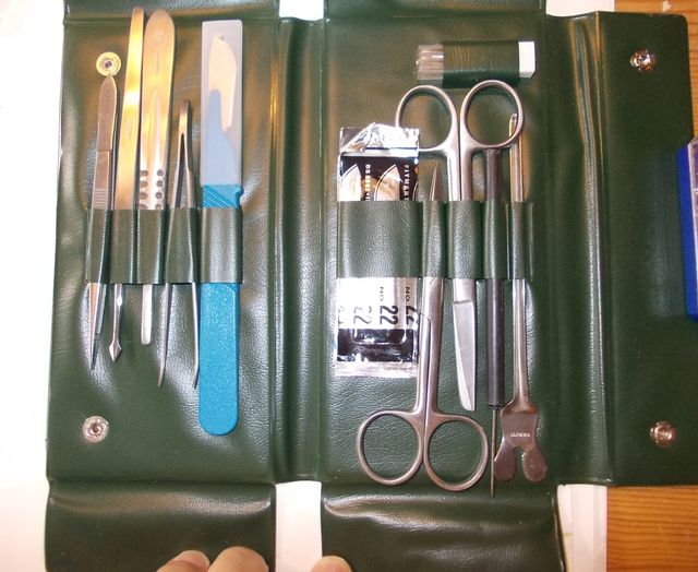 Instrumentos de disección Enosa