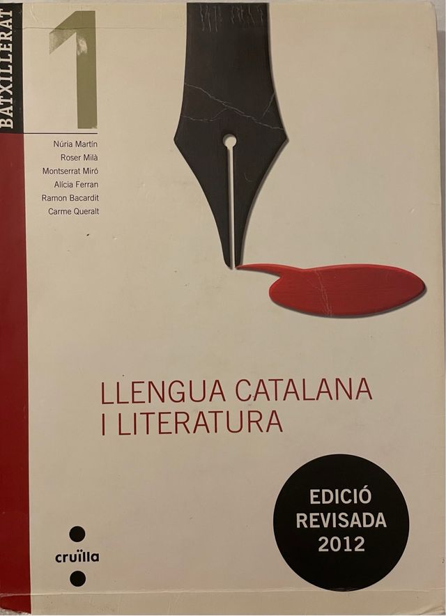 Língua e literatura catalã 1 cruïlla