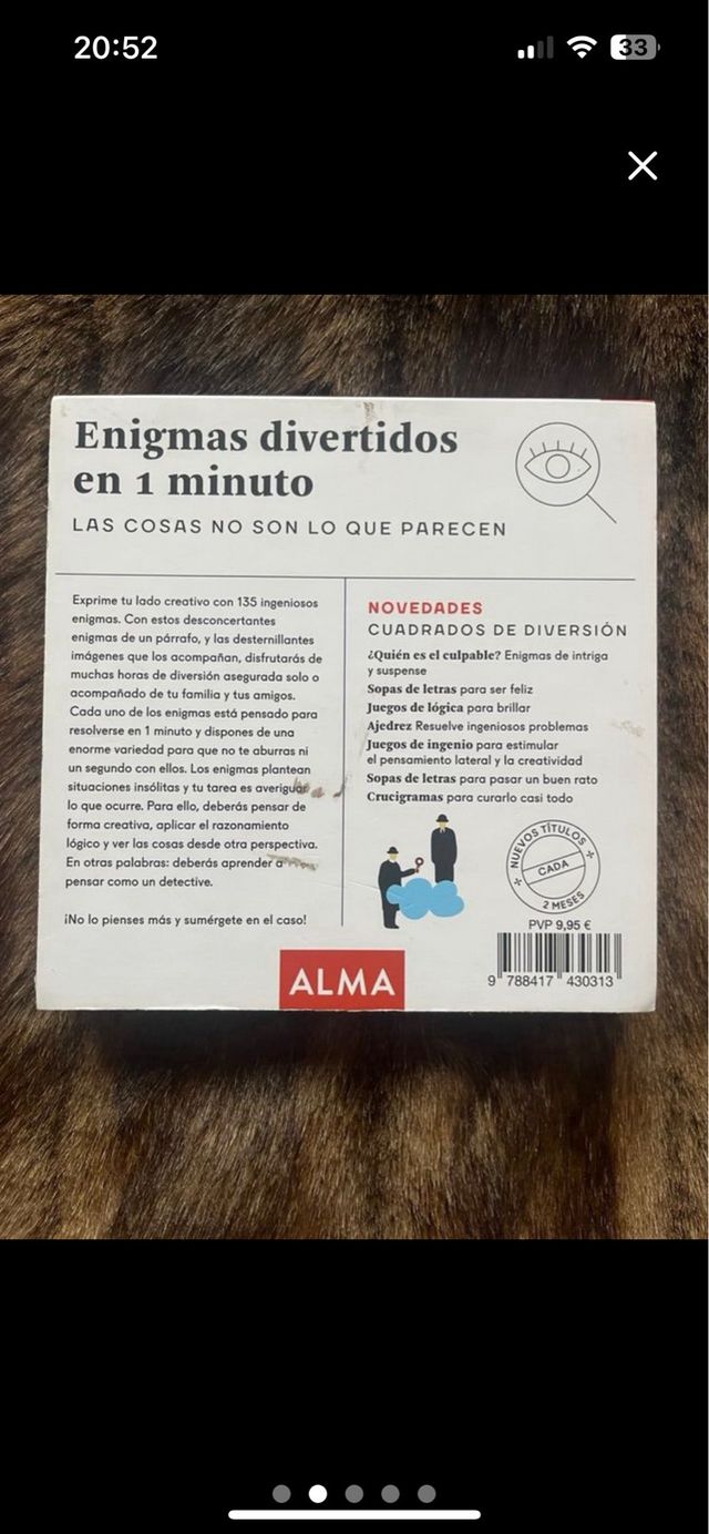 Enigmas divertidos en 1 minuto