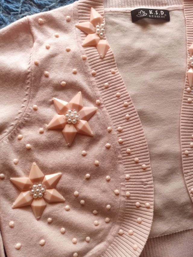 Rebeca corta tipo bolero TS + coletero