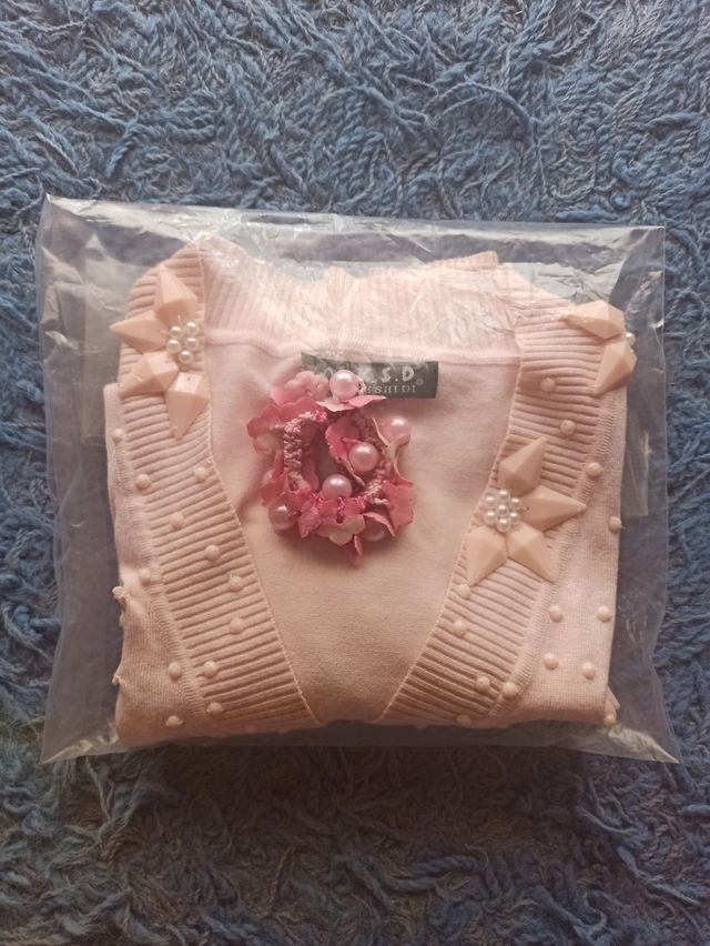 Rebeca corta tipo bolero TS + coletero