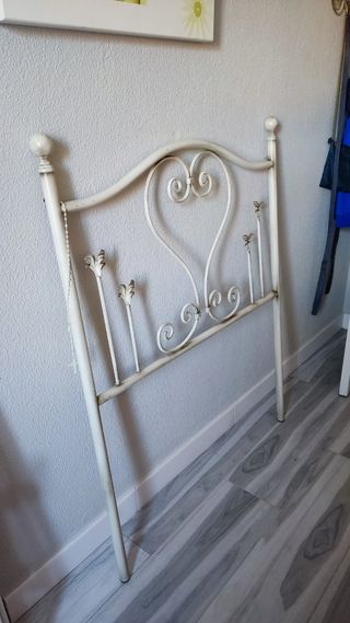 Cabecero cama 90 cm en forja