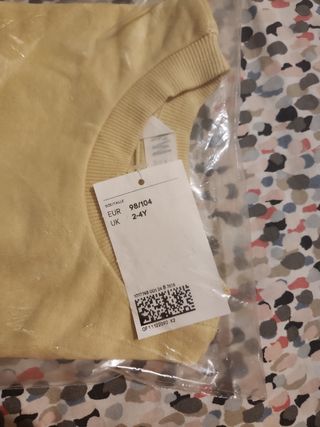 Felpa bambina H&M 2-4 Y